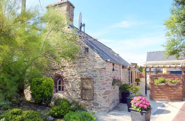 Stone House in Brittany near Sandy Beaches