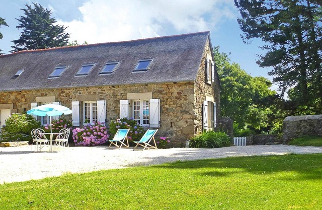 Stone House near Pink Granite Coast Beaches