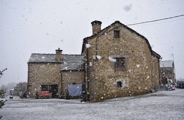 Stone house with garden