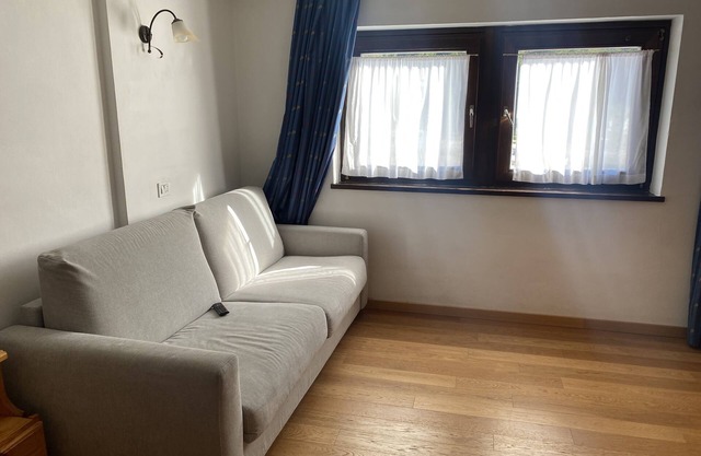 Studio apartment in front of Sassolungo mountain