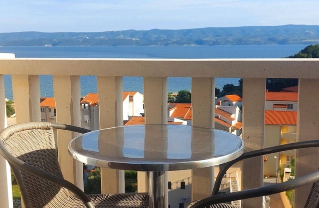 Studio apartment in Duće with Seaview, Balcony, Air condition, WIFI (122-8)