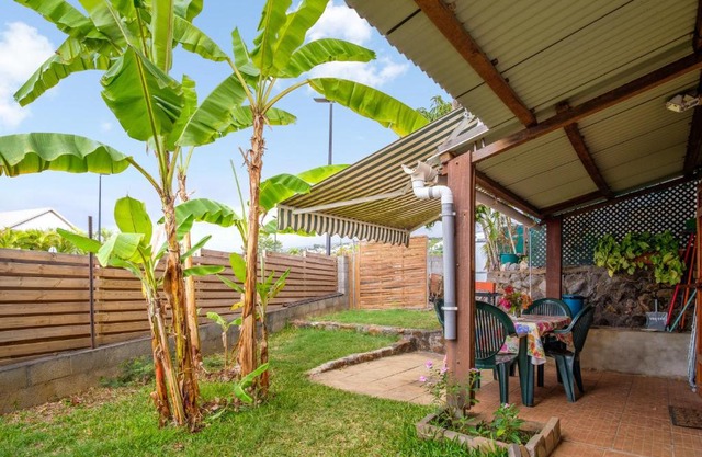 Studio charmant avec vue sur l'océan à Saint Paul, 32 m², terrasse