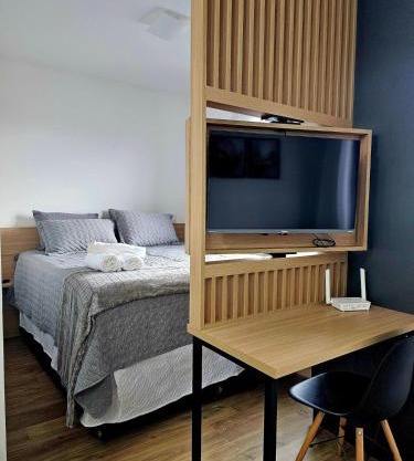 Studio Completo e Confortável - Piscina e Academia - Ótima Localização