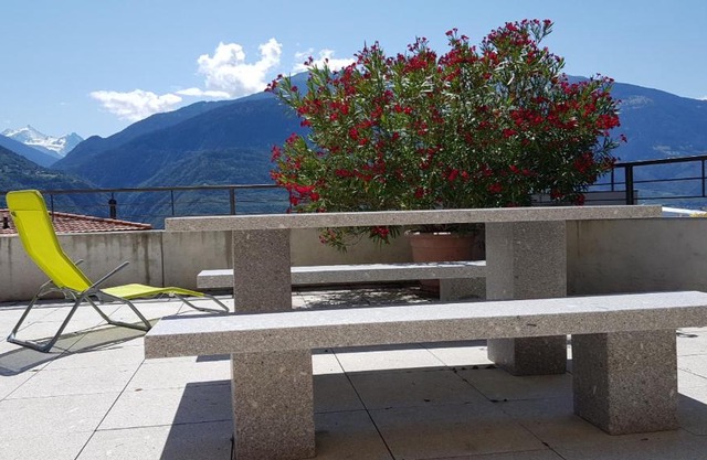 Studio dans une villa à Veyras