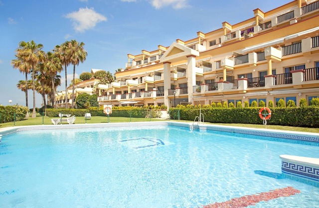 Studio in Marbella with Beachfront Pool