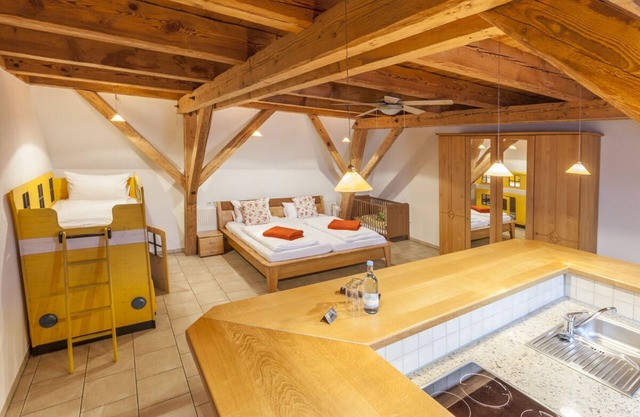 Studio Panorama, 150 qm, 1 Wohn-/Schlafbereich, max. 2 Erwachsene und 3 Kinder