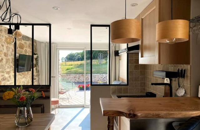 Studio, Terrasse 40 m2, Jardin 2000 m 2, Vue Imprenable