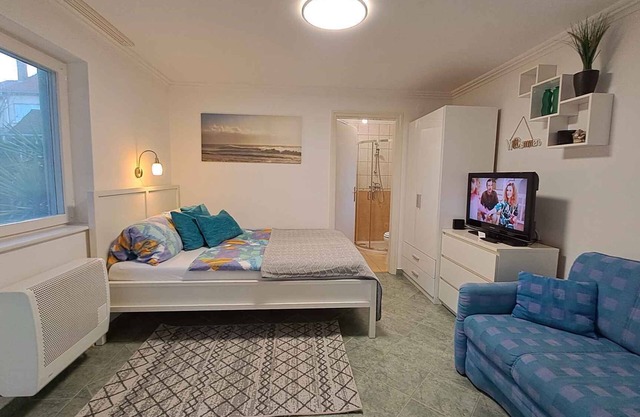 Studio with terrace and barbecue, for 3 people