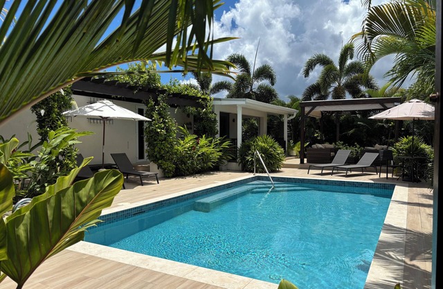 Stunning newly renovated home with pool and gardens