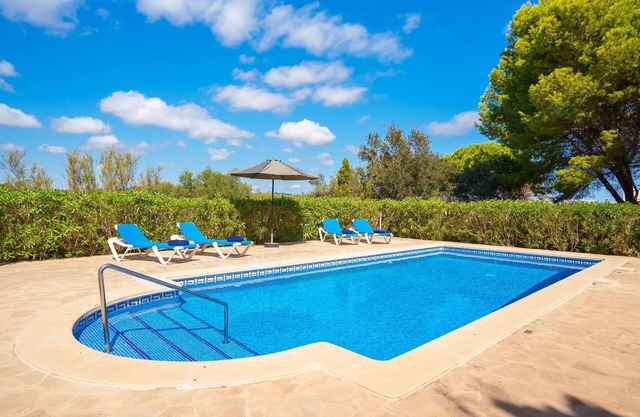 Stunning private villa for 8 guests with WIFI, A/C, private pool, TV, patio and panoramic view