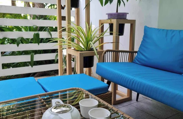 Stylish 1-Bedroom Beachfront Stay in Picturesque Azure Urban Resort