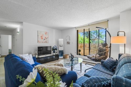 Stylish 2BR by Stampede Free Parking Terrasse