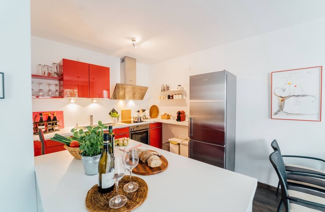 Stylish 60m2 apartment with garden & parking space in the heart of Deidesheim