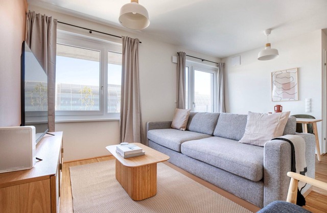 Stylish Brigittenau 2BR w/Elevator & Garden, nr Shopping, by Blueground