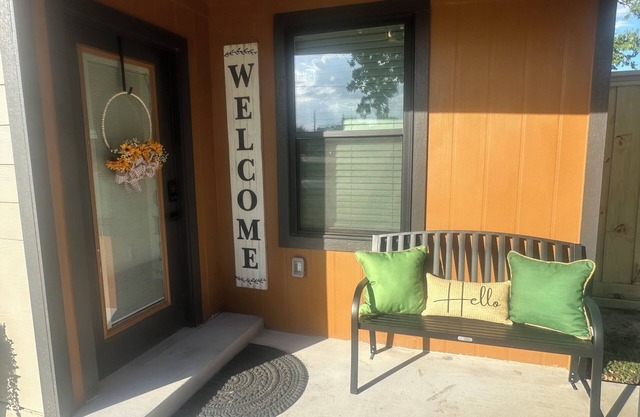 Stylish, centrally-located home with easy access to both Bryan & College Station