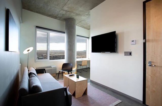 Stylish Skyline Suite with Stunning City Views, Spacious Interiors, and Luxury