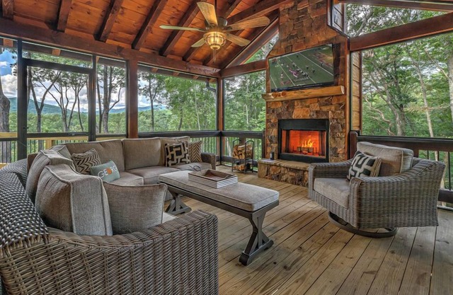 Such a View - Mountain Views | Screened In Porch | Game Room