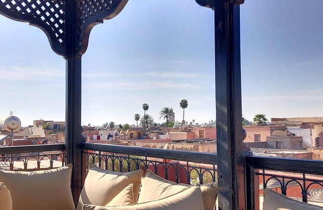 Suite Tasslite With its own Terrace Overlooking Marrakech Rooftops