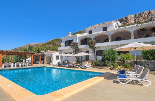 Sunset Villa Javea with private pool,tennis and padel court