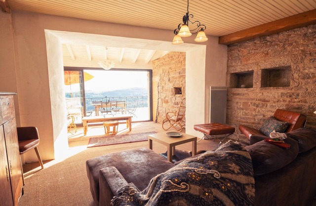 Superb House with large private and panoramic terrace, in medieval village