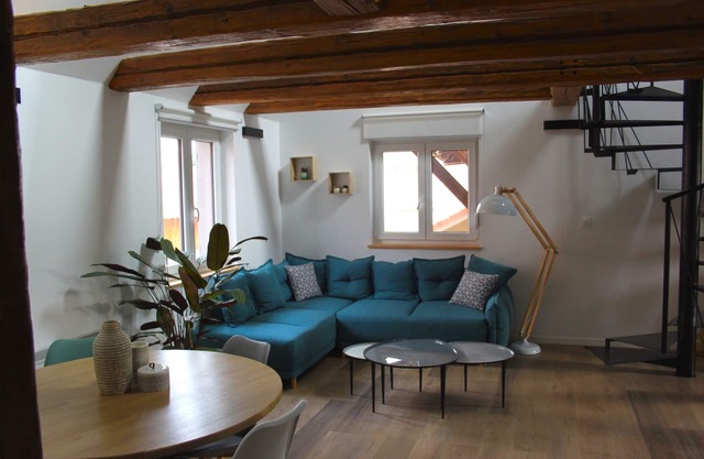 Superbe Duplex Atypique Dans Maison Alsacienne Rénovée !