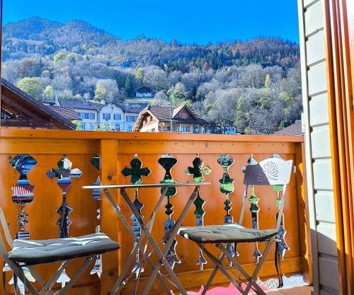 T2 tout confort avec balcon au calme entre lac et montagne