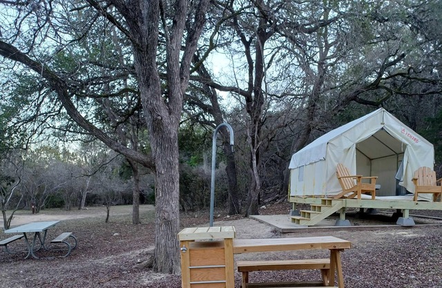 Tentrr State Park Site - Texas Guadalupe River State Park - Site E - Single Camp