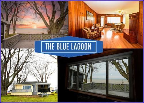 The Blue Lagoon(1 king,1 queen bed,1 bath , near Niagara Falls & Olcott)