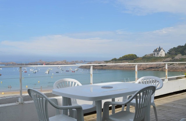 The eyes see the water, the feet touch the water!