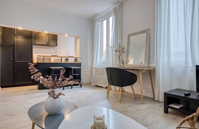 The Flaubert: accommodation with parking in the heart of the city center