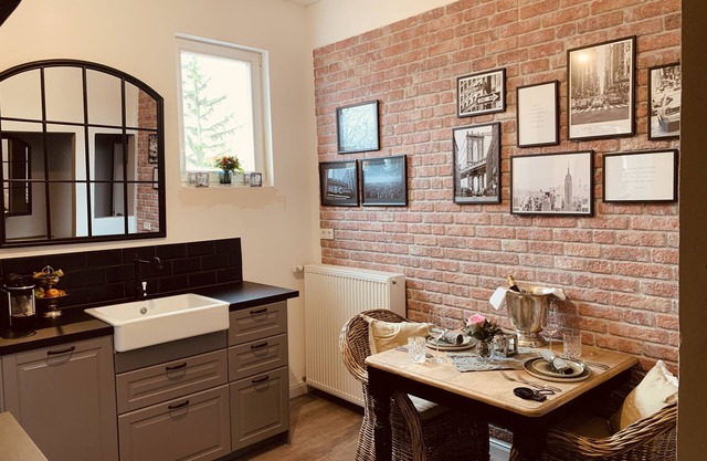 THE Hampton Hock's Nr.3 Apartment mit Dachterrasse Wellness Weinkeller 1a-lage