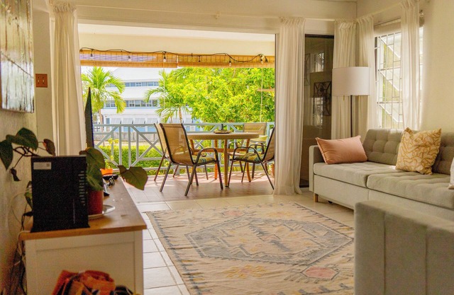 The Holiday Hub close to amenities and beach view