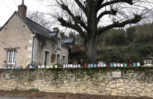 The house to the coffee makers