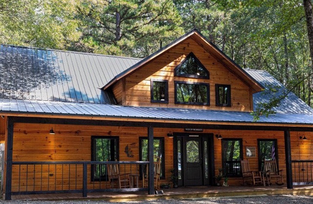 The Leatherwoods, is a little bit of rustic with all the amenities.