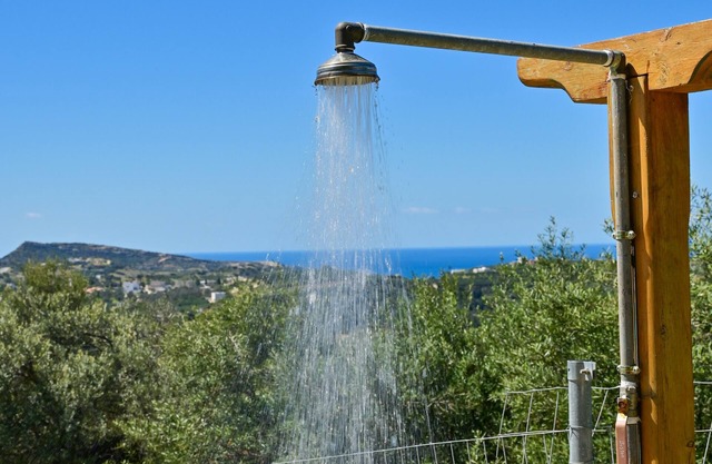 The papas house on the hill nUnique view to the sea and hills around.