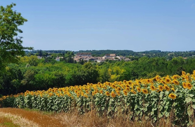This chic townhouse in centre of thriving Bastide village.