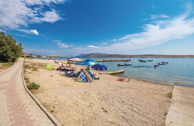 This holiday apartment is functionally furnished and is located not far from the beach.