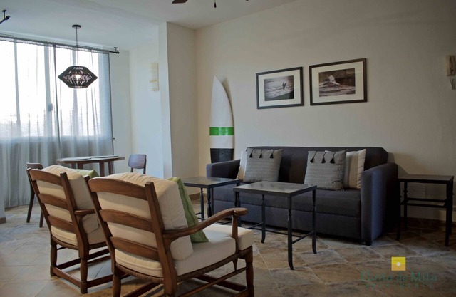 "Tortuga", one bedroom apartment. You can walk to Beach and Restaurants