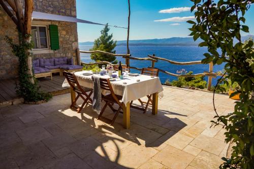 Traditional island Murvica house