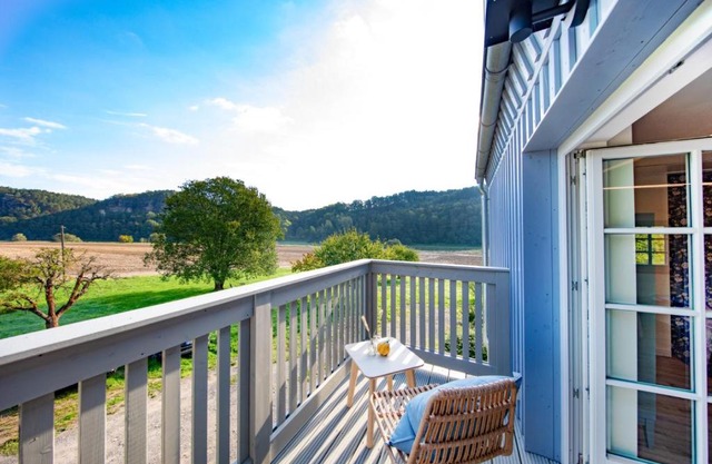 Traumhaftes Gästehaus an Elberadweg und Bastei