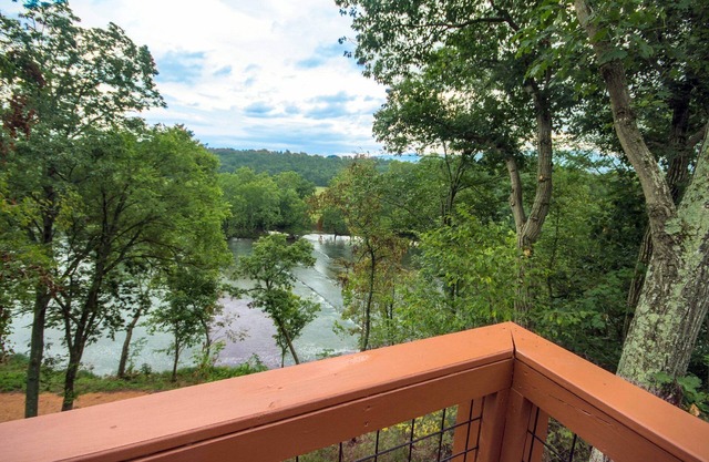 Tree Top cabin on the Shenandoah River