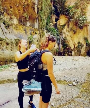 - Trekking from Dana to Petra