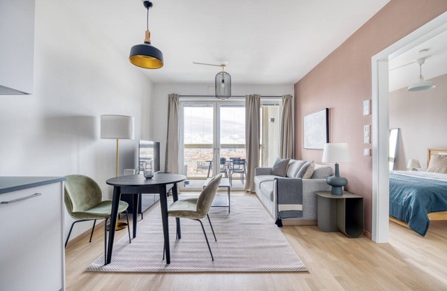Trendy Helio Tower 1BR w/Gym & Lounge, nr metro U3, by Blueground