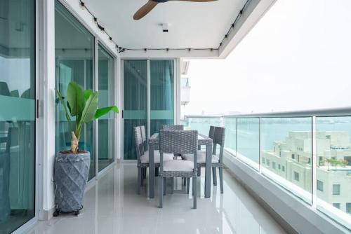 Tres habitaciones - Vista al Mar