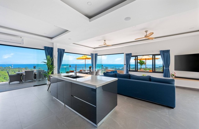 Tropical Villa a new stunning sea view Villa