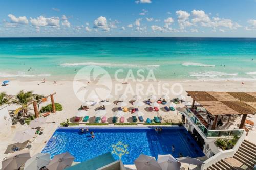 *TURQUOISE ESCAPE- Beachfront Studio by Casa Paraiso*