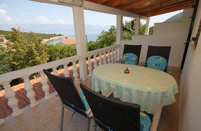Two bedroom apartment with terrace and sea view Cove Zarace (Gdinj), Hvar (A-4597-a)