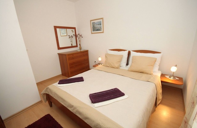 Two bedroom apartment with balcony and sea view Ivan Dolac, Hvar (A-8734-f)