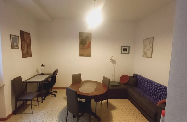 Two-room ground floor apartment with double bedroom