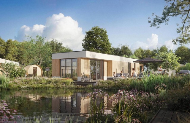 Ultimate relaxation in this wellness home by the water for 6 people;